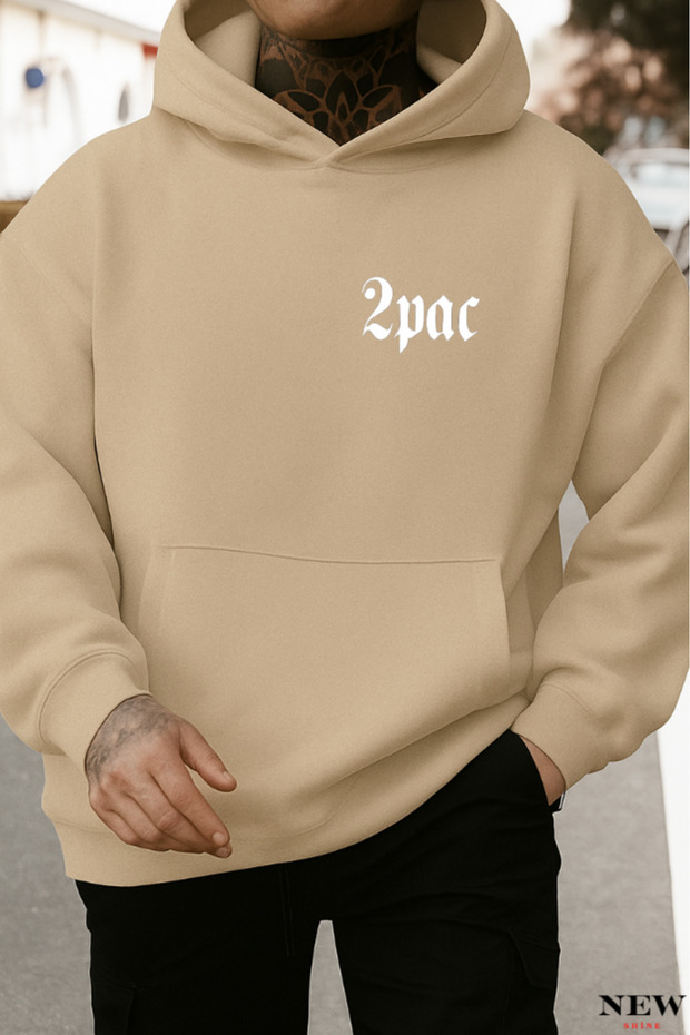 Hanorac imprimat Tupac - 1