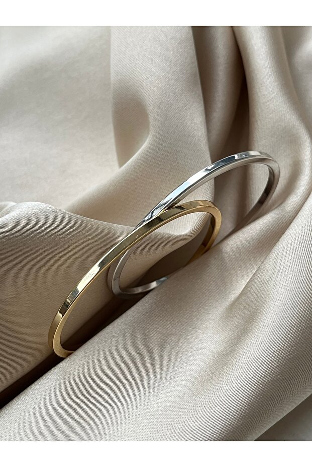 سوار معصم أساسي قابل للتعديل مكون من قطعتين - 1