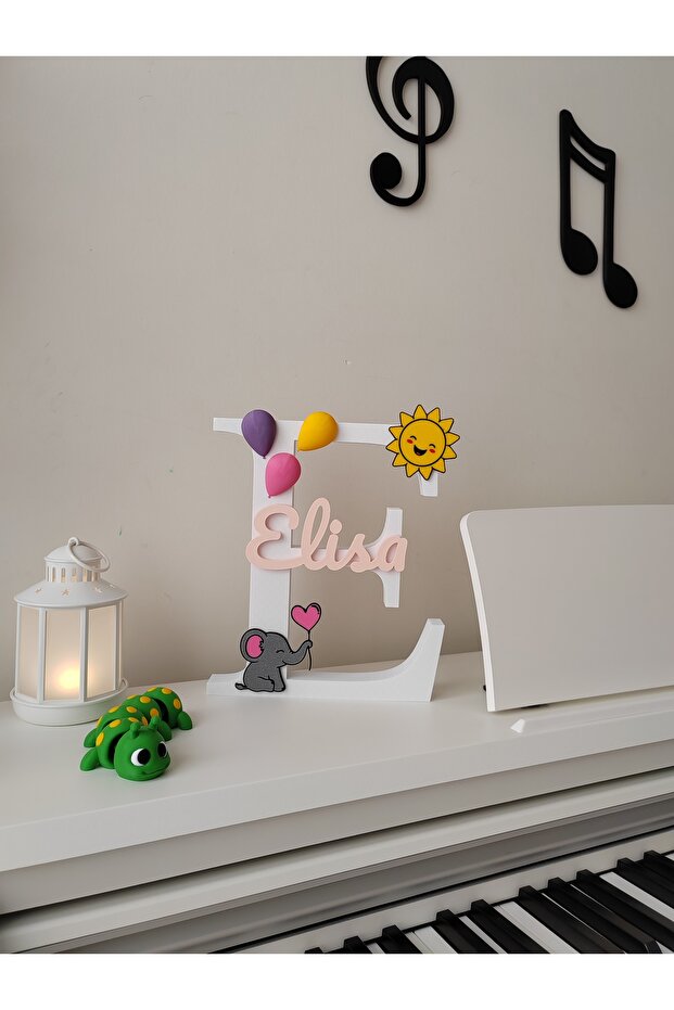 Bebek/Çocuk Kapı ve Masa Süsü İsime Özel Üretim - 5