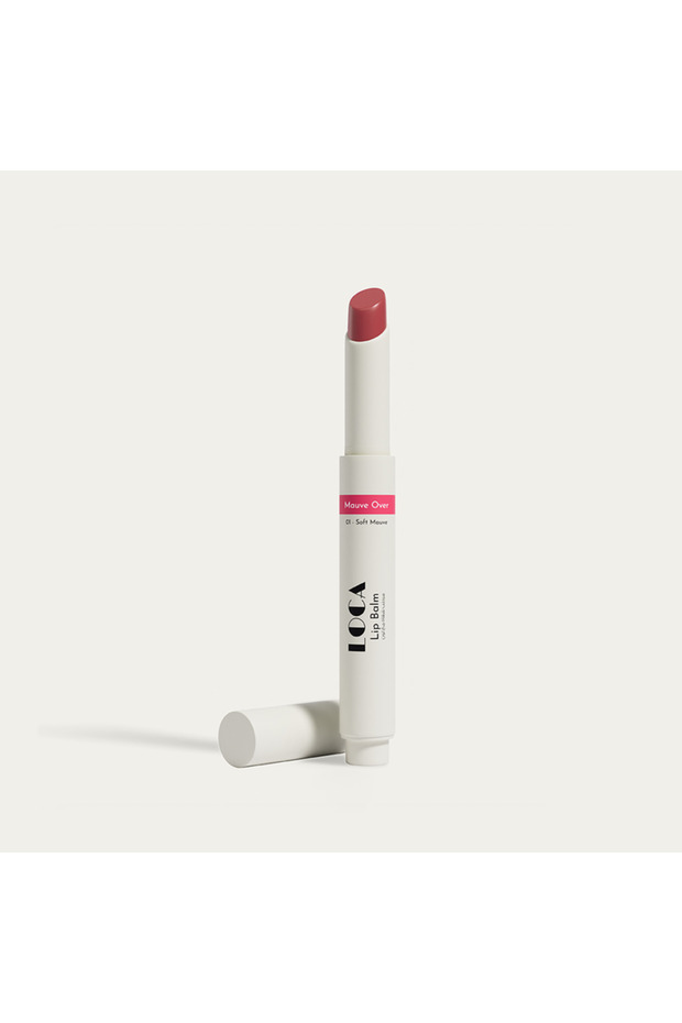 لوكا احمر ومرطب الشفاه - 01 موف اوفر Loca Red Lip Balm - 01 Mauve Over