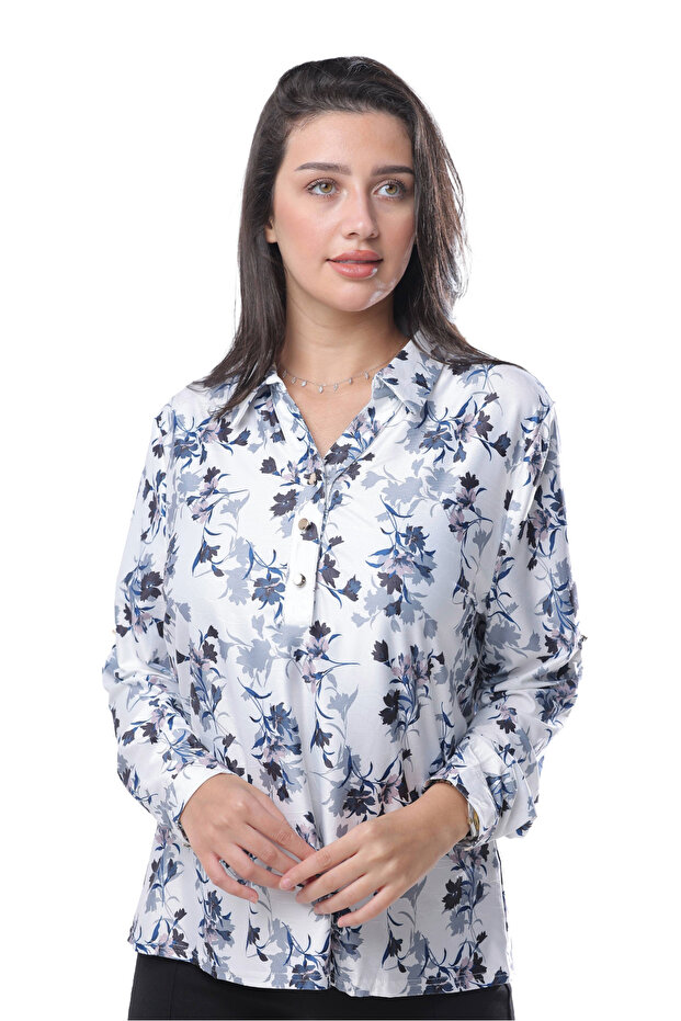 بلوزة زهرة الخريف - 3