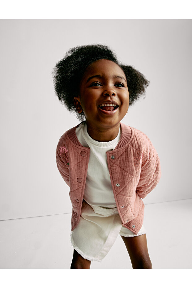 Kapitone Çocuk Ceket - 3