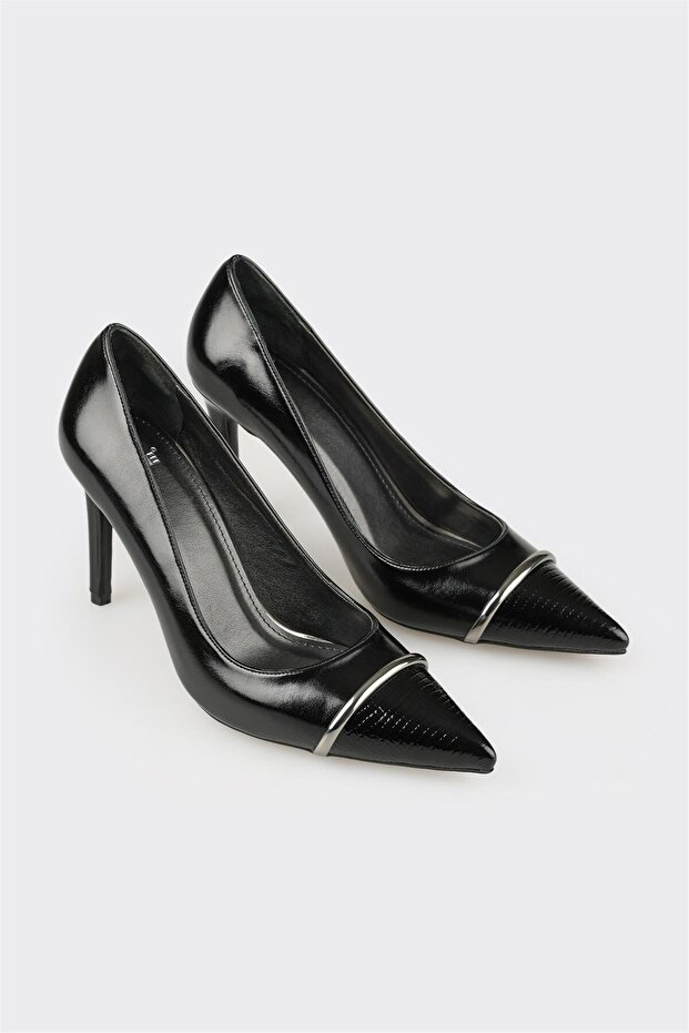 Siyah Kadın Stiletto - 2