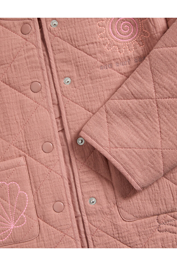 Kapitone Çocuk Ceket - 8