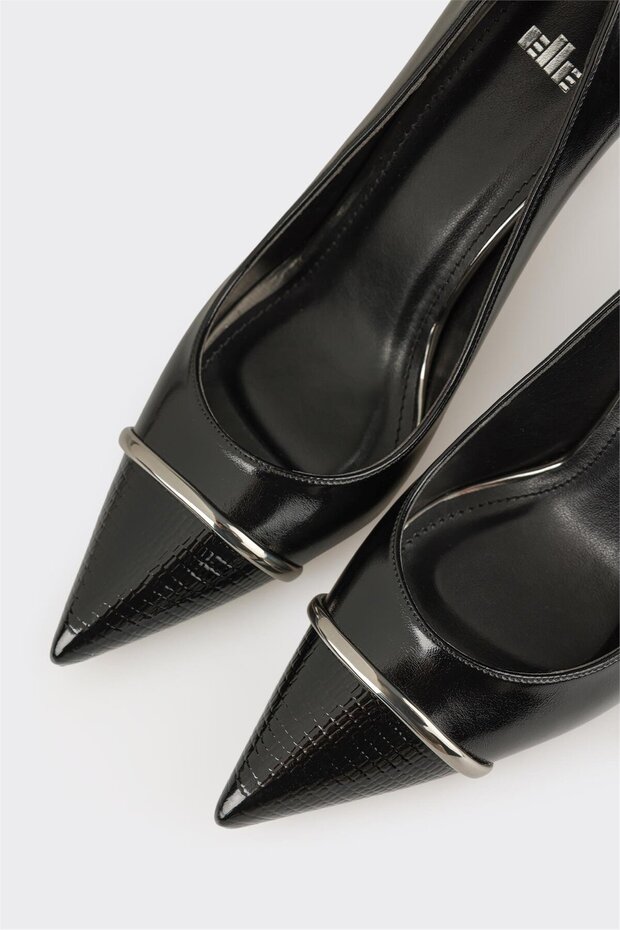 Siyah Kadın Stiletto - 4