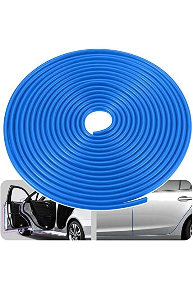 FLAK Long Car Door Edge Guards, U Shape Edge Trim Rubber Seal Protector