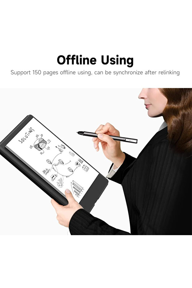 Smart Writing Pad Notebook with Smart Pen – Digital Note-Taking Pad with Offline Storage - 5