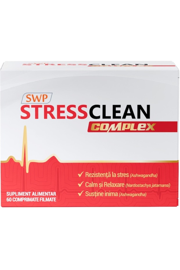 Complex StressClean, Sun Wave Pharma, 60 de comprimate - 3