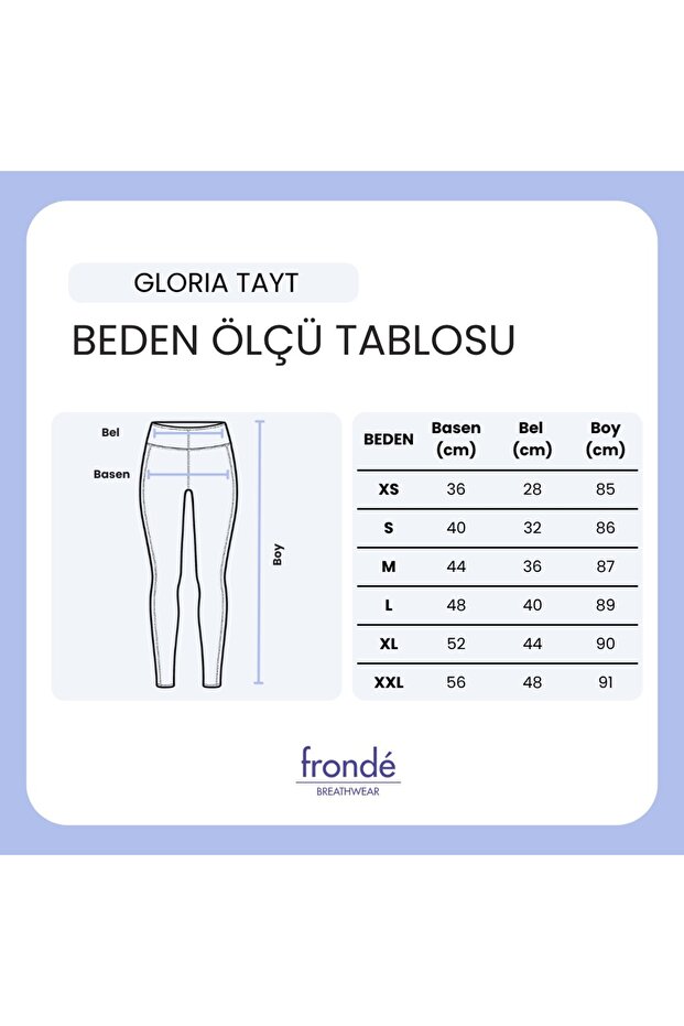 Gloria Uzun Bambu Tayt - 8