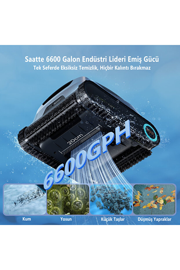 Scuba X1 Kablosuz Havuz Temizleme Robotu - 3