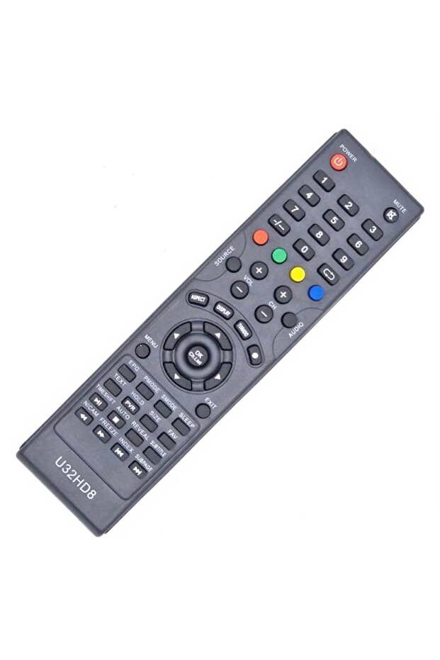 Compatible Remote Control UTOK VORTEX U32HD8 V24TPHDE1, evoremote®, black - 3