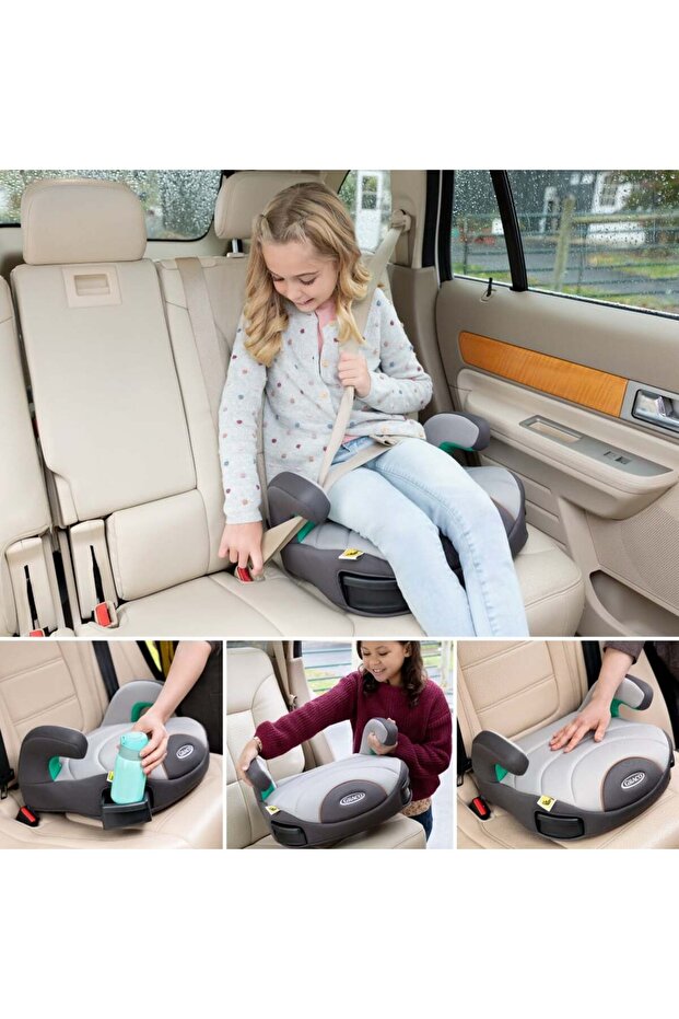 EverSure Lite i-Size Car Booster Cherry - 4