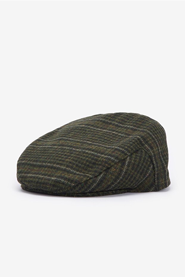 Wilkin Flat Şapka OL71 Olive Check - 1