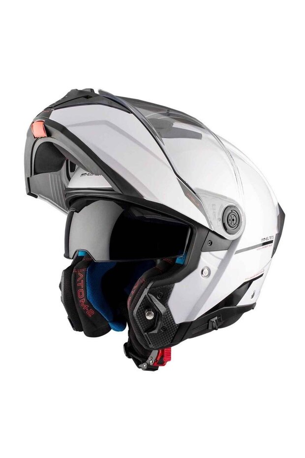 Atom 2 Sv Solid A0 Parlak Çene Açılır Kask - 2