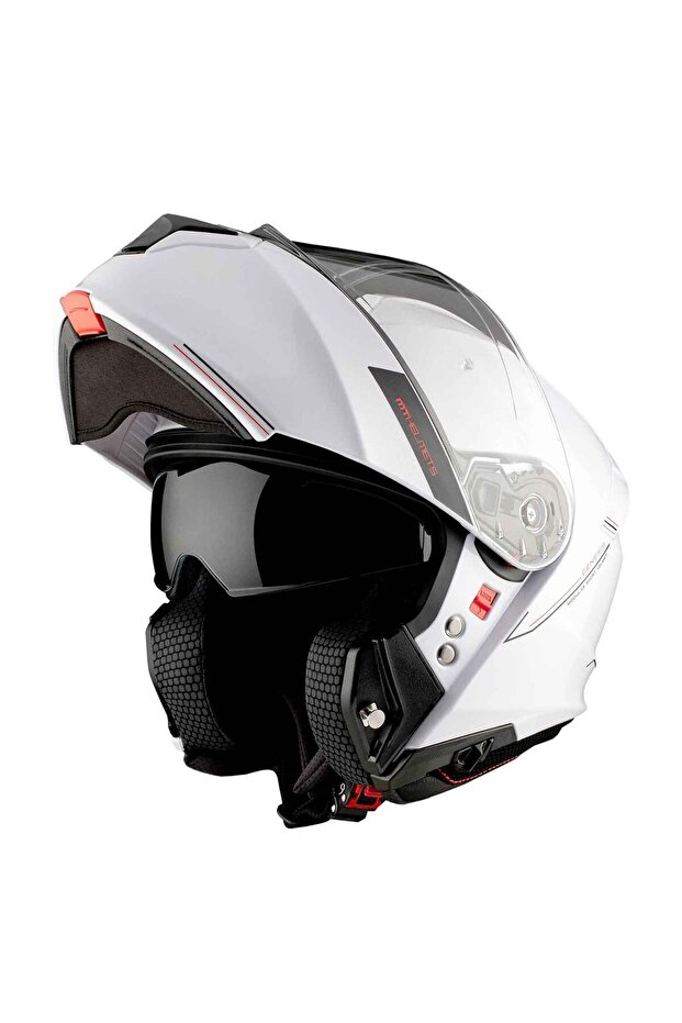 Genesis Sv Solid A0 Çene Açılır Kask - 4