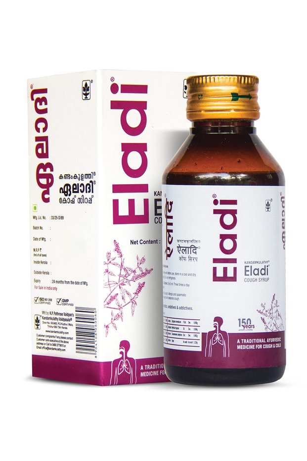 Kandamkulathy Eladi Cough Syrup 100ml