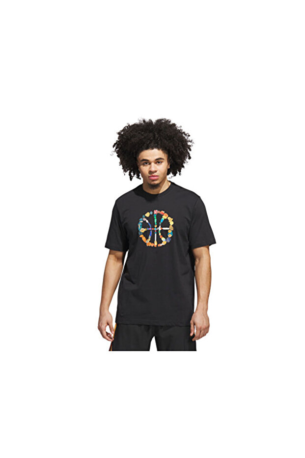 Dawn2Dusk Tee 4 Men's Basketball T-Shirt Jv8424 Black