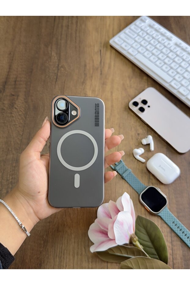 iPhone 16 Magsafe Compatible Matte Hard Klein Case - 5