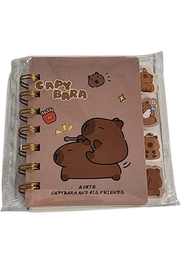 Capy Bara Separatörlü Not Defteri - 4