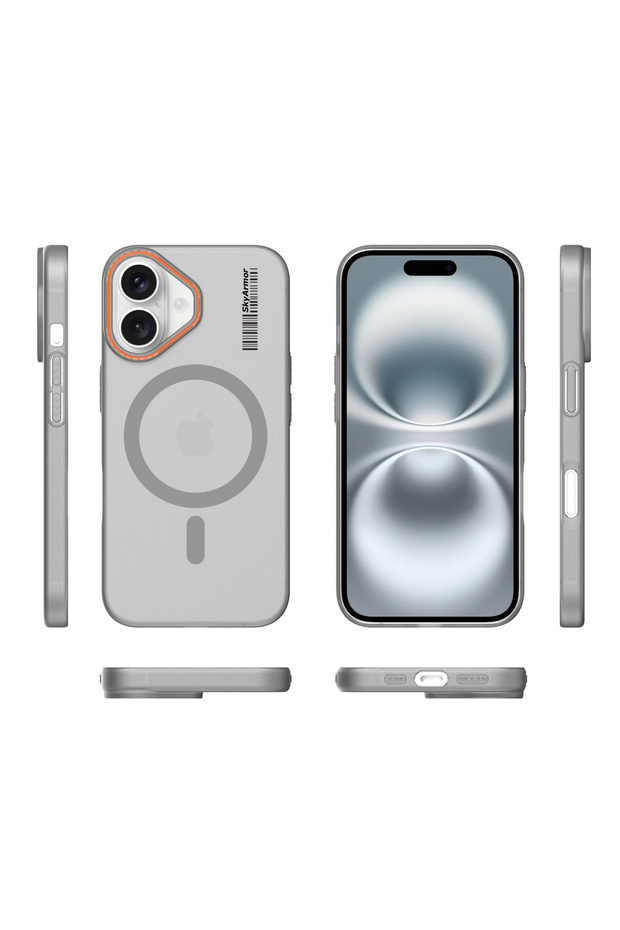 iPhone 16 Magsafe Compatible Matte Hard Klein Case - 3