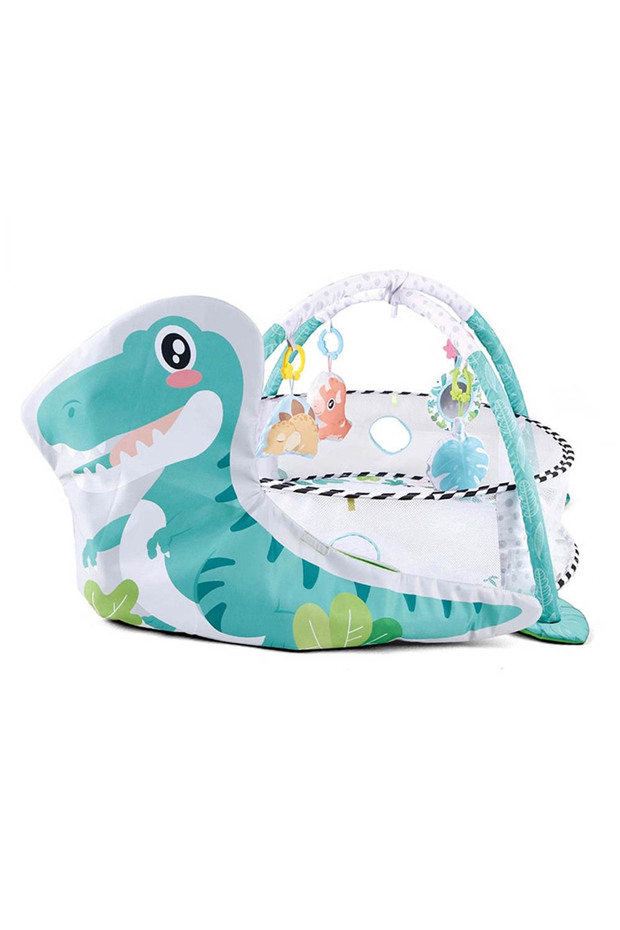 Dino Designed Activity Play Gym with Ball Pit