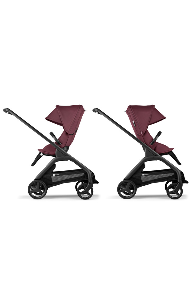 Carucior Dragonfly Black/Dark Cherry - 4