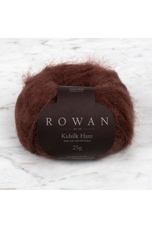 Kidsilk Haze 25Gr Dark Brown Hand Knitting Yarn - Sh00674