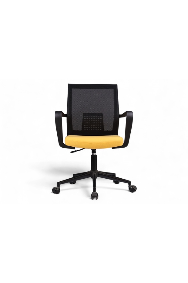 SANCAK MESH ÇALIŞMA KOLTUĞU, LETON SARI - 2