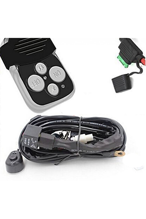 Remote control and wiring system for LED projectors with flash function - 2