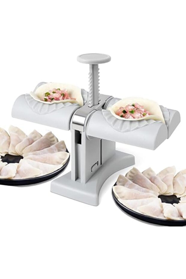 آلة صنع الزلابية الجديدة، قالب صانع الزلابية الأوتوماتيكي برأسين منزليين، قالب صنع الزلابية - 2