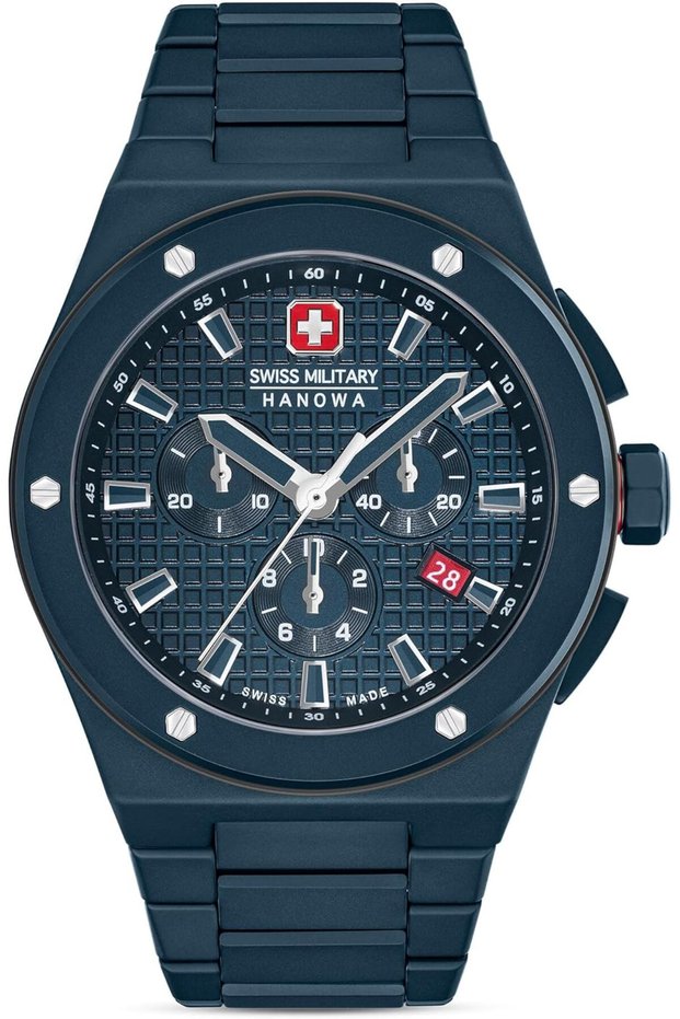 Sidewinder Ceramic Watch for Men with Blue Ceramic Strap 10 Atm - SMWGI0002281