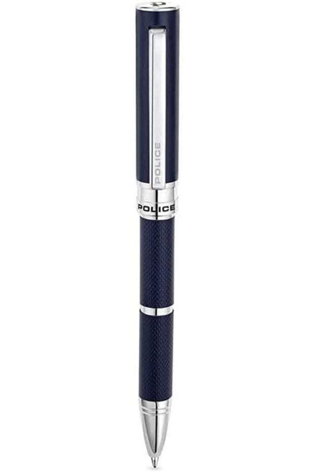 Segoe Pen Blue Textured Body Contrasting Trims Signature