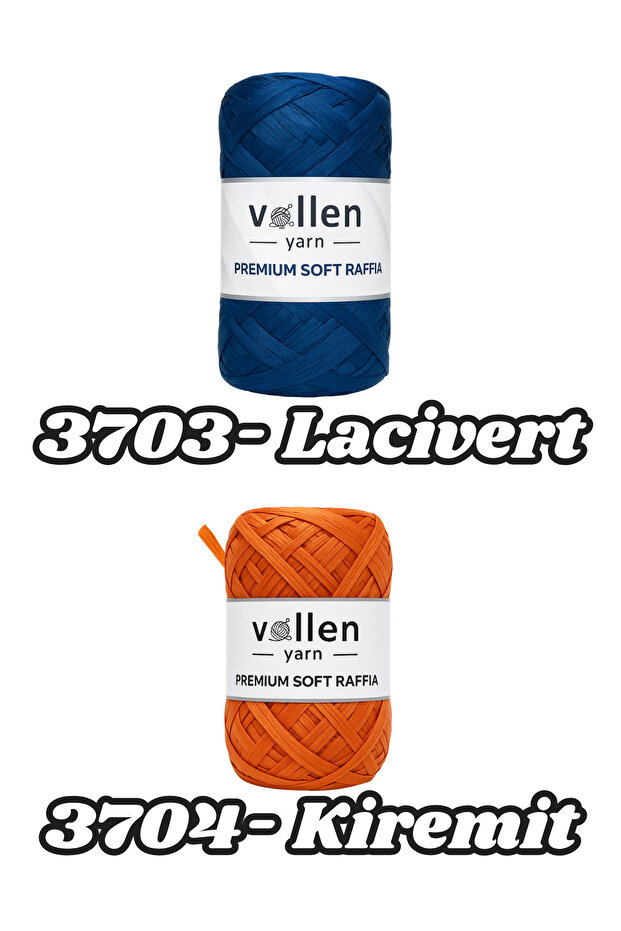 Premium Soft Rafya İpi | Polyester Rafya kağıt ip | Yumuşak Hasır Çanta/Şapka/Runner/Tığ İşi İçin - 3