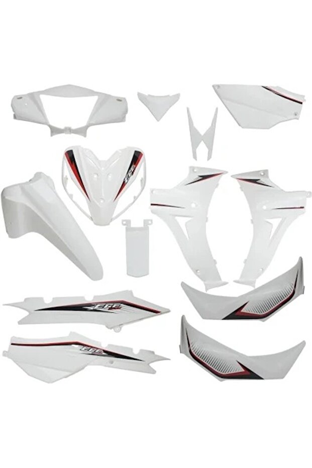 Kuba Ege Beyaz Kaporta Seti – 12 Parça Panel - 1