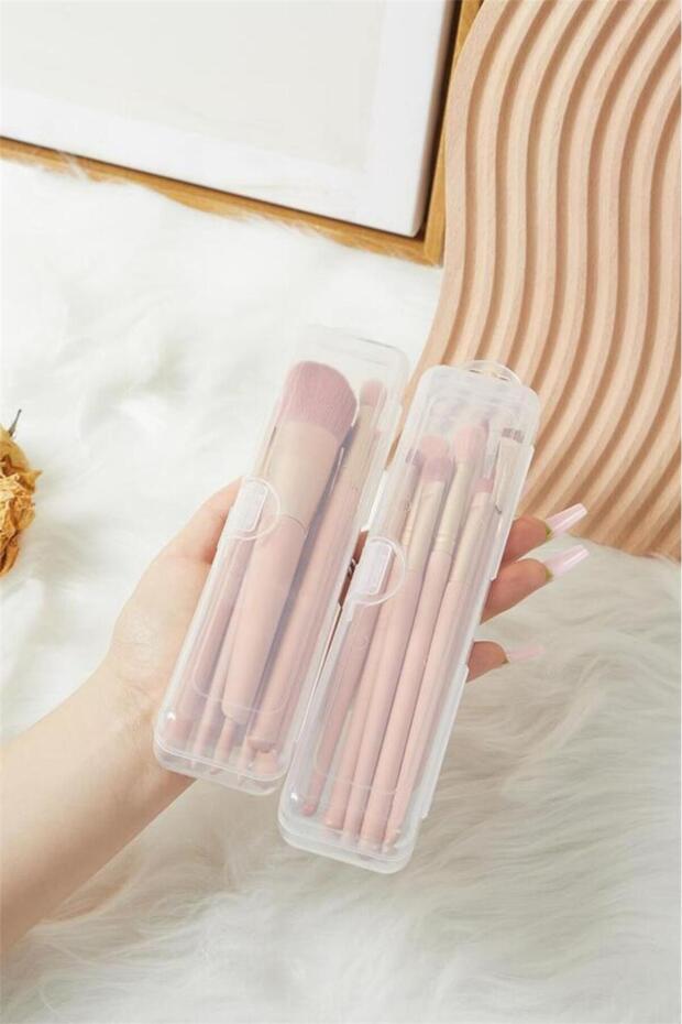 3 Adet Eva Mia Makyaj Organizeri Kalemlik Kalem Diş Fırça Kutusu Makyaj Fırçası Kutusu - 5