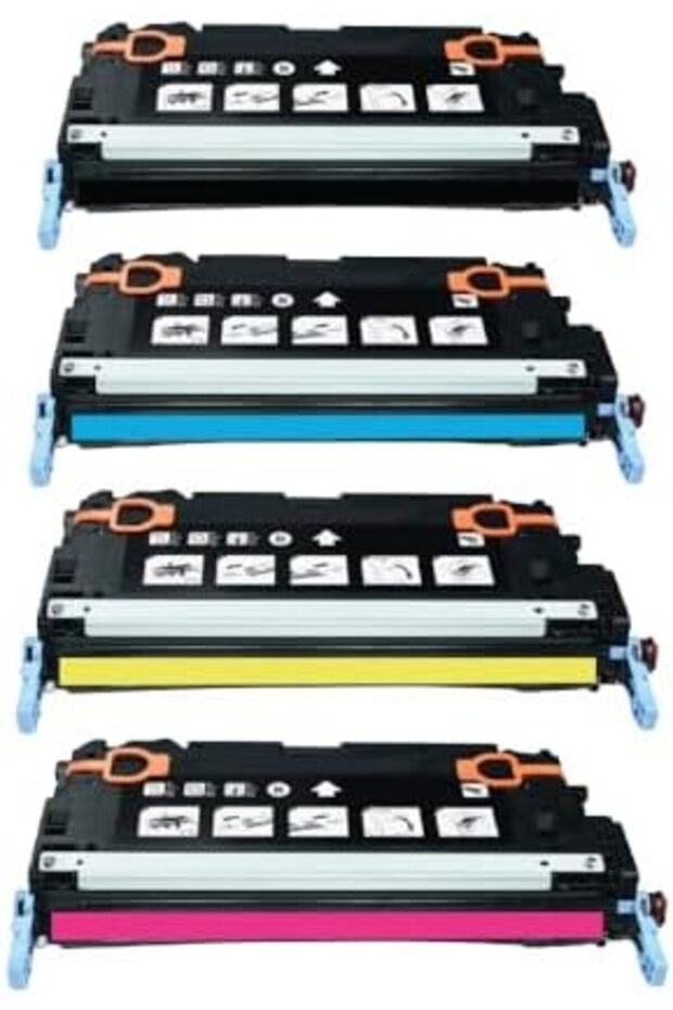 Omni Tech 501A Multipack High Yield Toner Cartridge - Compatible with Printer HP Color LaserJet Seri