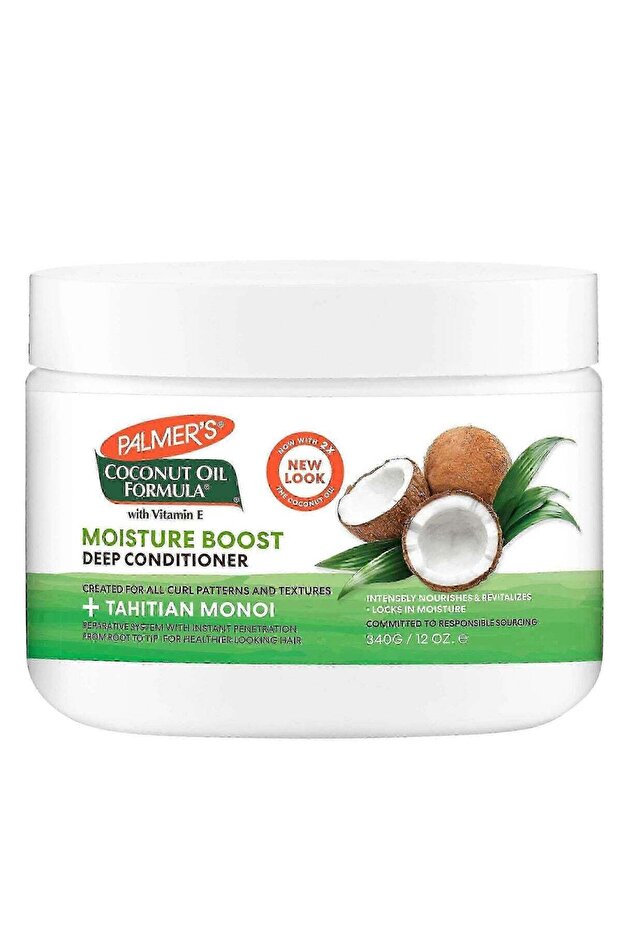 Coconut Oil Formula Moisture Boost Deep Conditioner 340 g