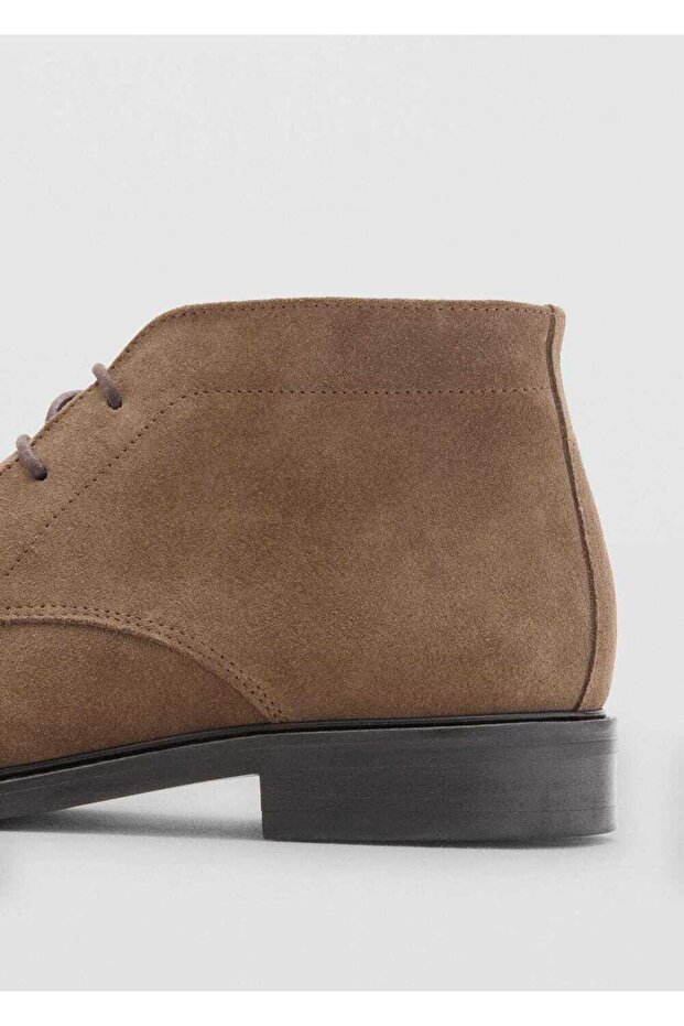 Süet deri yarım bot - 4