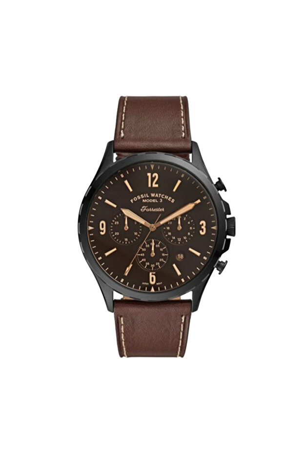 Men's Forrester Chronograph Watch FS5608 - 46 mm - Brown