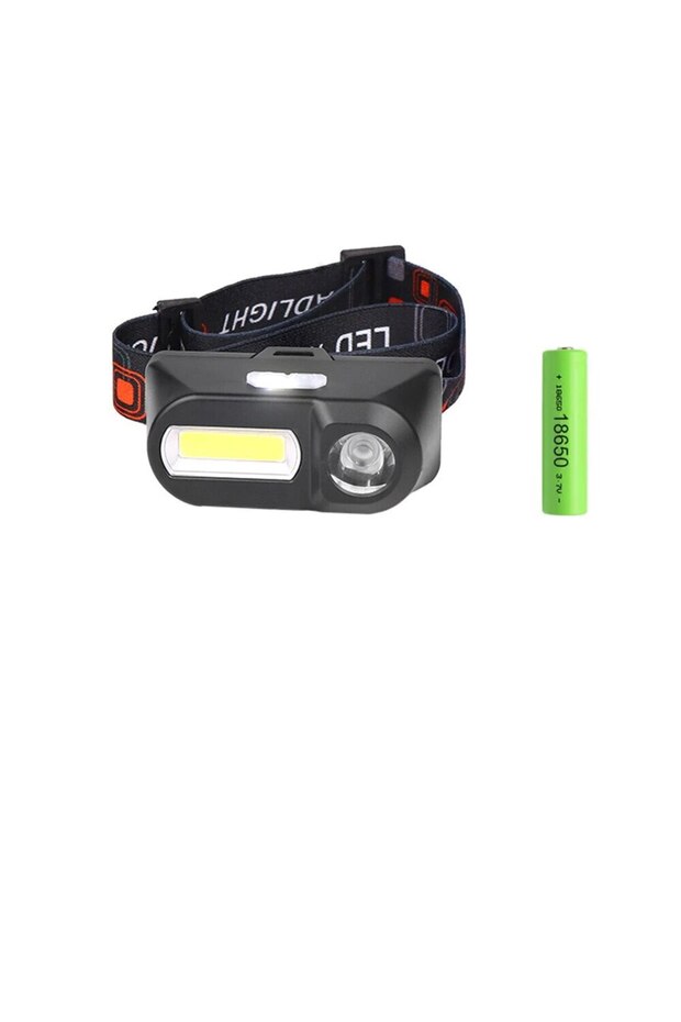 KX1804 مع بطارية مصباح أمامي خارجي ضوء قوي متعدد الوظائف مع شحن USB