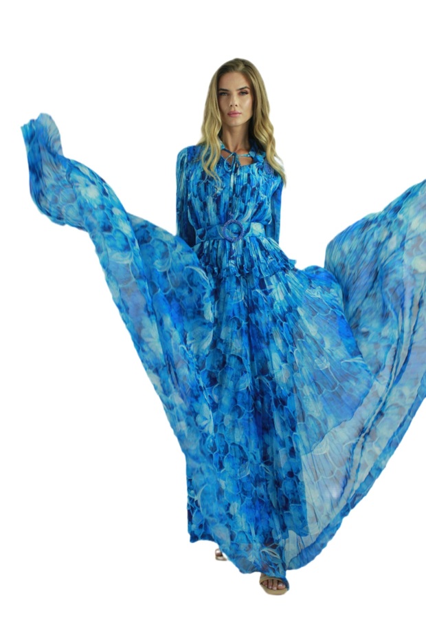 Rochie lunga Azurya - 1