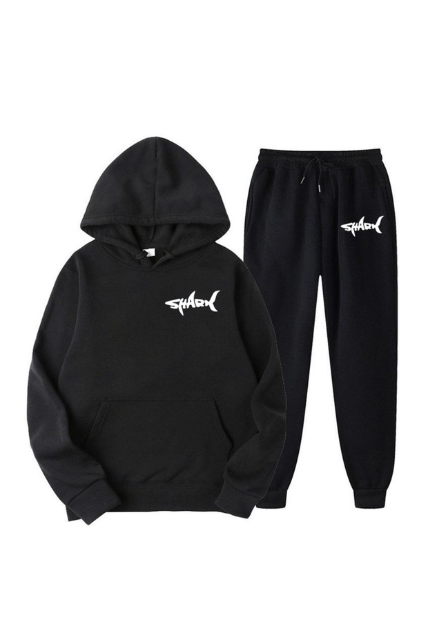 Baskılı Sweat Eşofman Takımı - 1