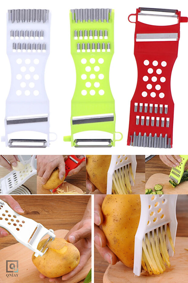 Multifunctional Practical Chopping and Peeling Tool, Grater and Slicer Tool - 1