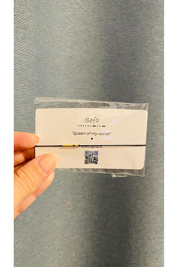 Bratara Cod Morse - Sefa - 1