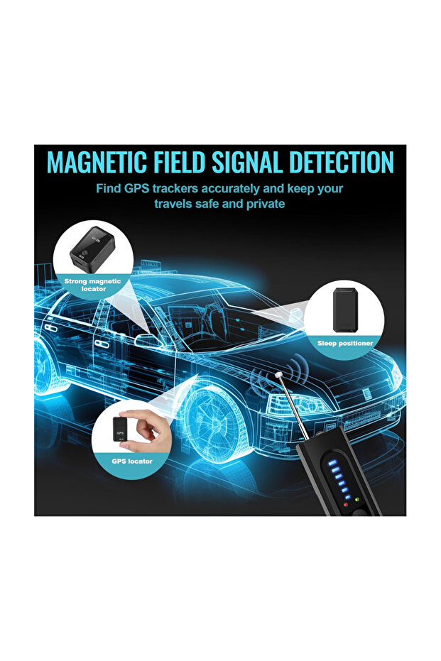 Hidden Camera Detector – Anti-Spy Bug Finder with GPS & Tracking Device Detection - 4