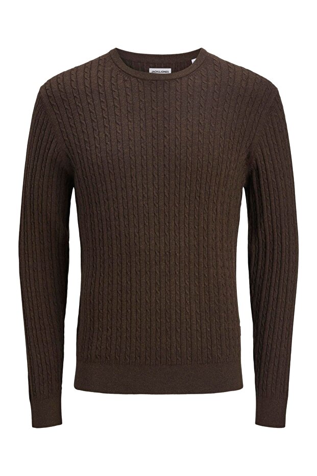 Strickpullover Einfarbig Strickpullover - 2