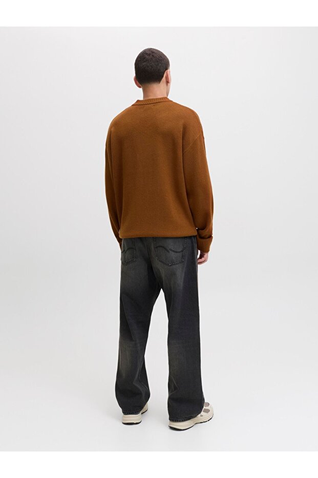 Strickpullover Einfarbig Strickpullover - 3