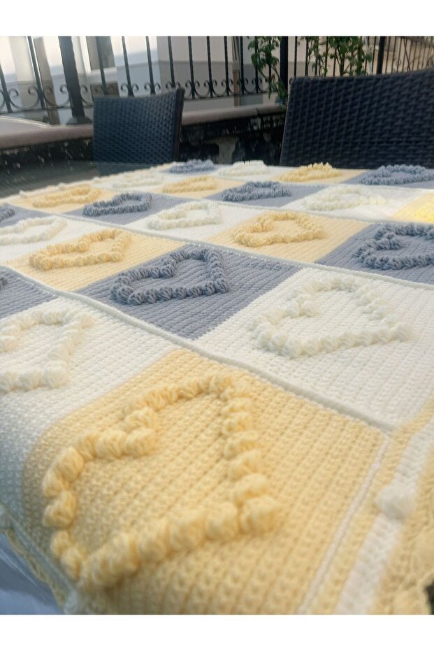 El Örgüsü Bebek Battaniyesi - 2