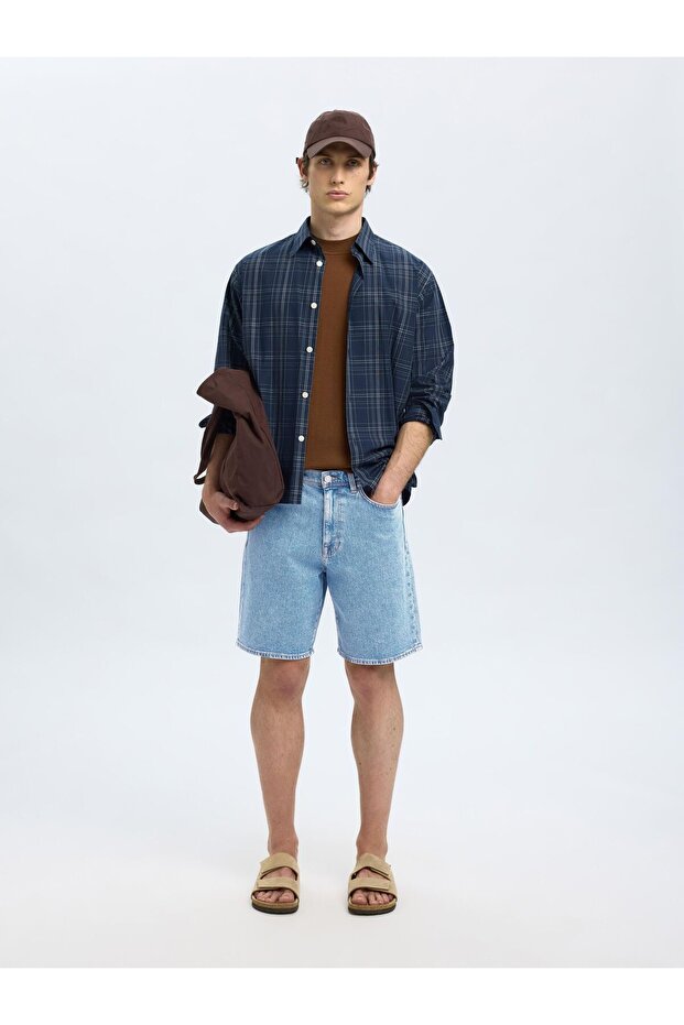 Jeansshorts Hellblaue - 6