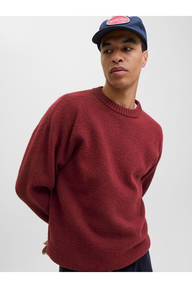 Strickpullover Einfarbig Strickpullover - 7